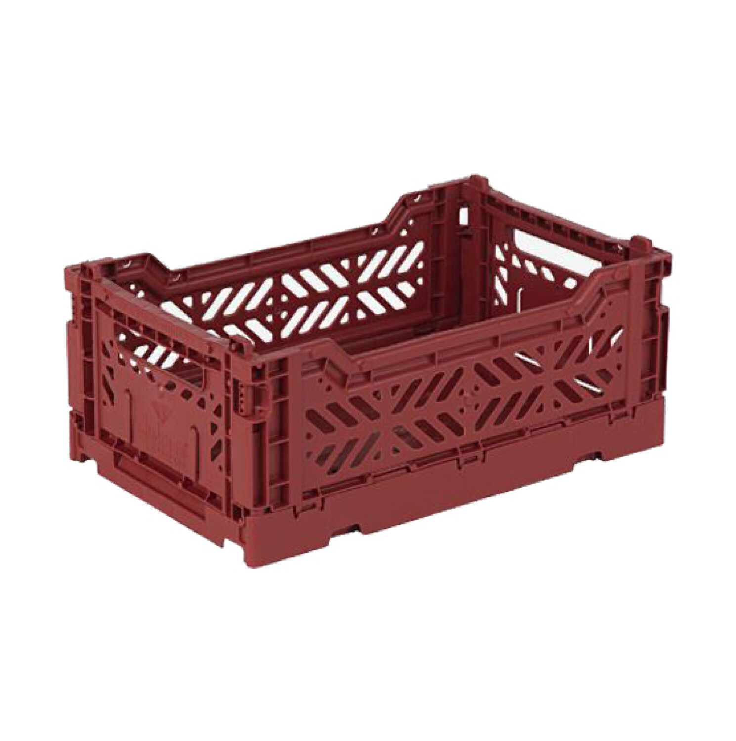 Caja organizadora plegable y apilable Chica - Tile Red — Rumba