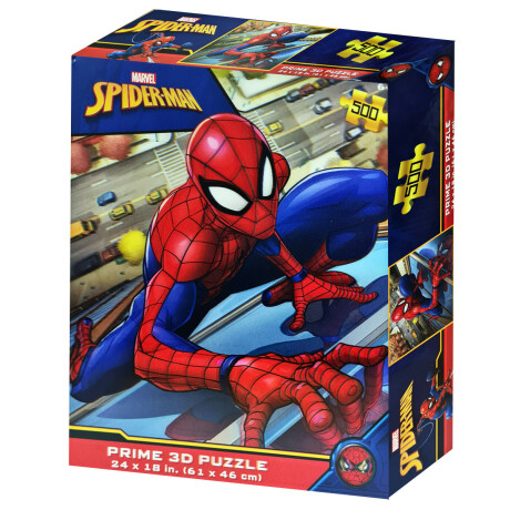 Puzzle Prime 3D Lenticular Marvel Spiderman 500 pzs Spiderman