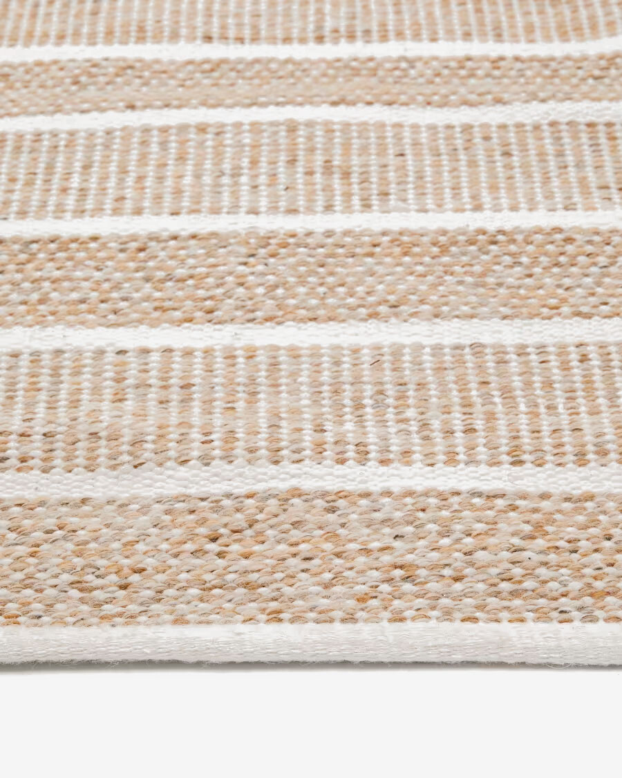 Alfombra Desni beige 100% PET 200 x 300 cm Alfombra Desni beige 100% PET 200 x 300 cm