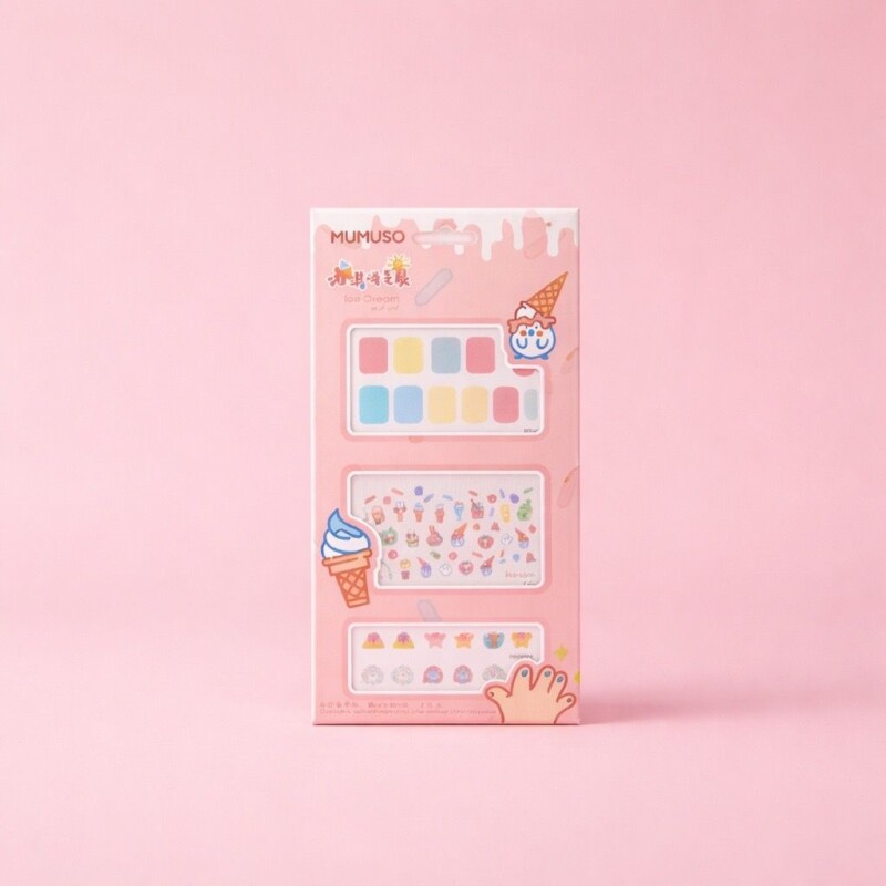 SET DE PEGATINAS UÑAS PARA NIÑOS (HELADO) SET DE PEGATINAS UÑAS PARA NIÑOS (HELADO)
