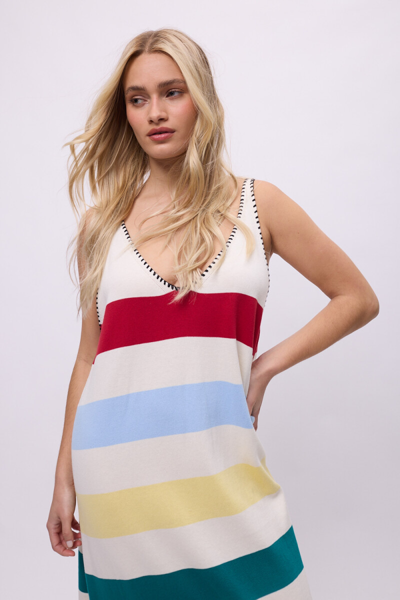 Vestido Vira Crudo