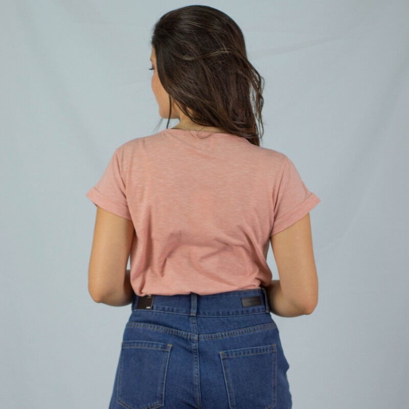 Remera Calada Slowly Beige