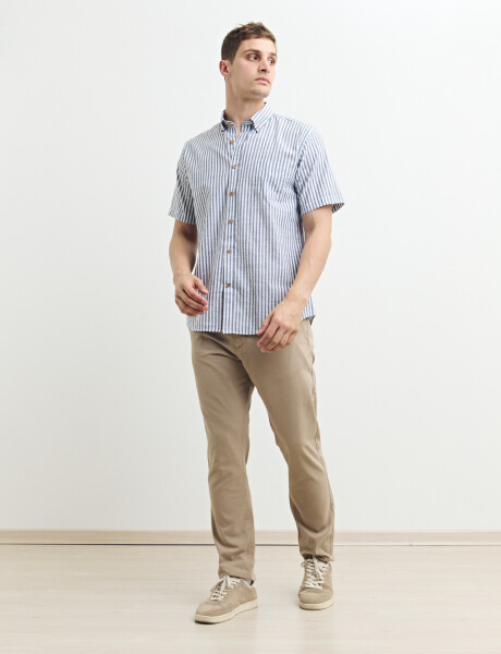 080380 PANTALON HARRINGTON LABEL Camel