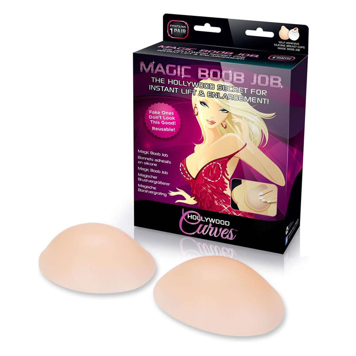 Push Up Silicona Magic Boob Job BC 