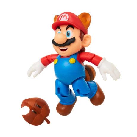 Raccoon Mario 4″ - Figuras Super Mario Raccoon Mario 4″ - Figuras Super Mario
