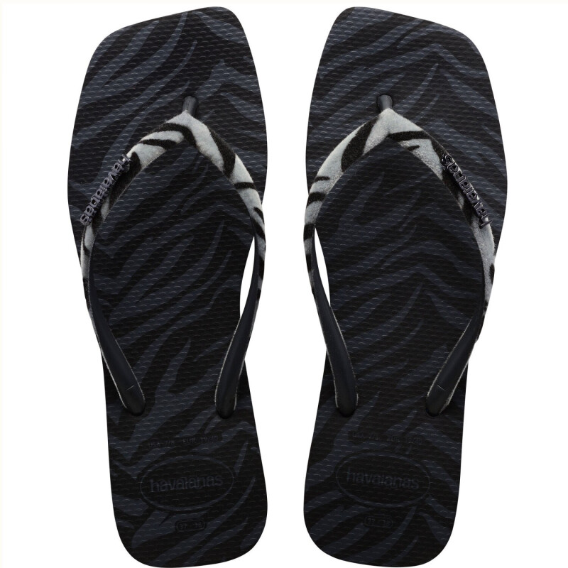 Sandalias de Mujer Havaianas Slim Square Negro