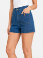 Short Tarei Azul Medio