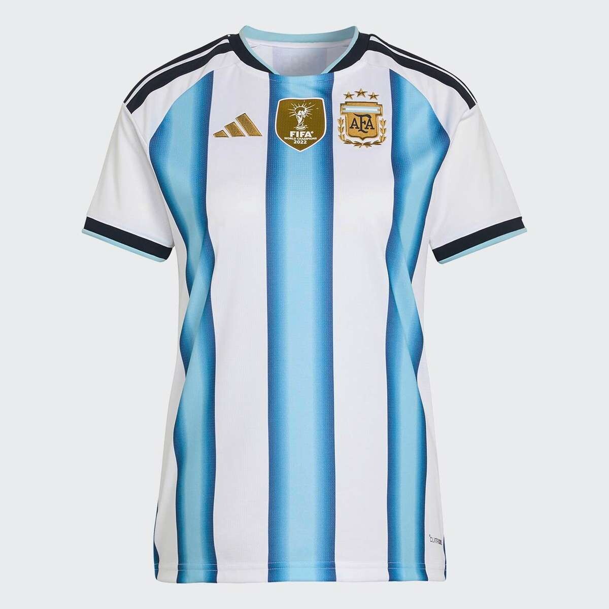 Remera Argentina Camiseta Oficial Camiseta 2026 de Mujer - Blanco 