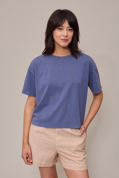 T-SHIRT DEBRA POLANCO Azul