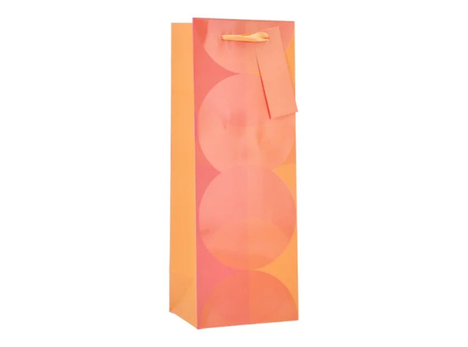 Bolsa Botella Top Diseño Moderno - Naranja 