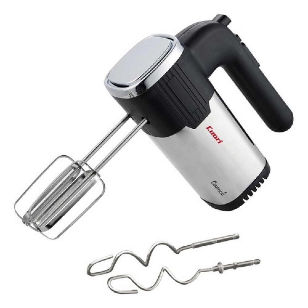 Batidora manual Cuori modelo Cannoli 300W - Plateado 