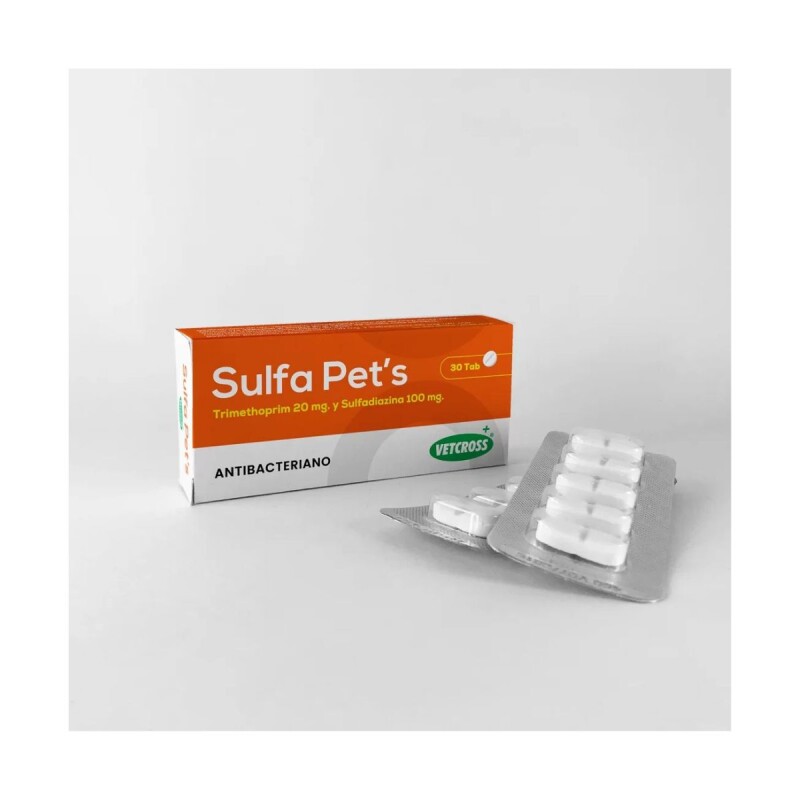 SULFAPETS X BLISTER DE 10 COMPRIMIDOS