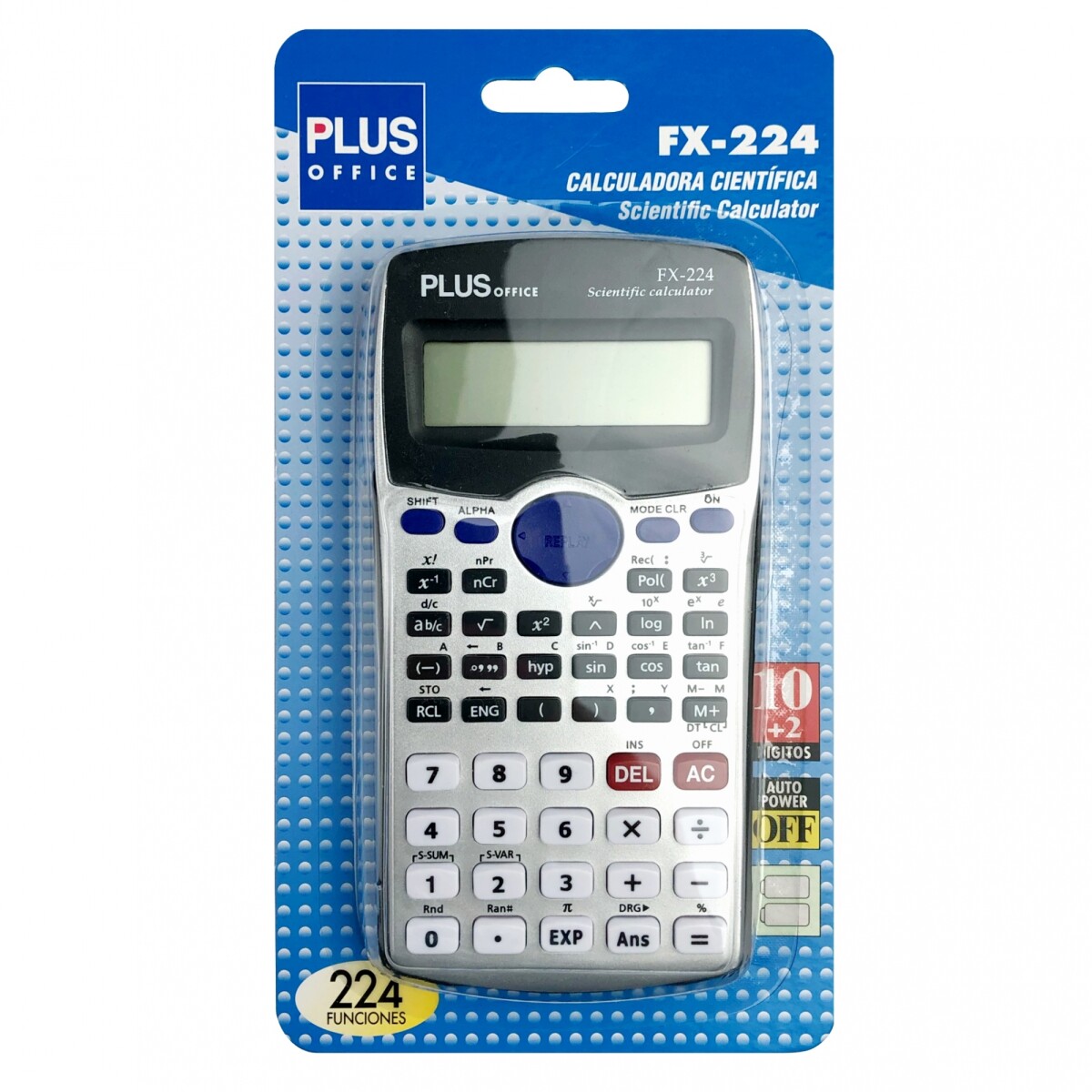 Calculadora Científica Plus Office FX-224 