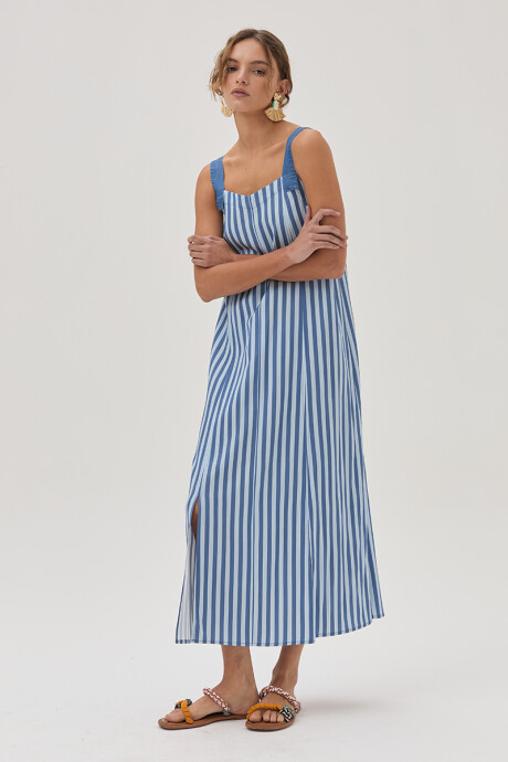 Vestido Lea Celeste