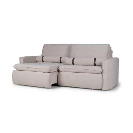 Sofá Cama Sense - Tela Microfibra Berlin 02 (Beige)