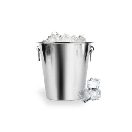 Balde para Champagne de Acero Inoxidable 21 cm Balde para Champagne de Acero Inoxidable 21 cm