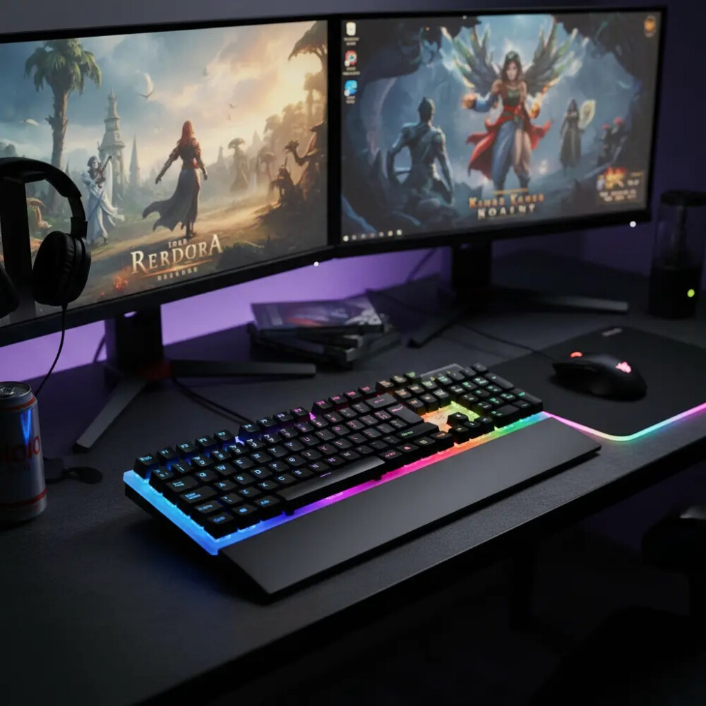 Super Teclado Gamer Rgb Super Teclado Gamer Rgb