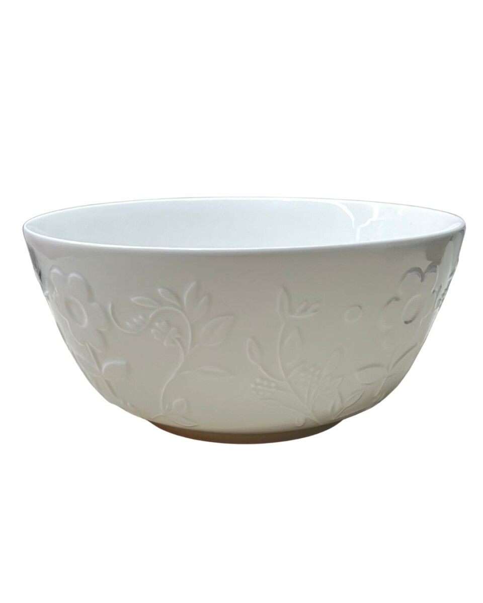 BOLW DE PORCELANA CON DISEÑO • 20cm 