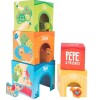 Bloques cubo apilables con animales PEPE friends HAPE Bloques cubo apilables con animales PEPE friends HAPE