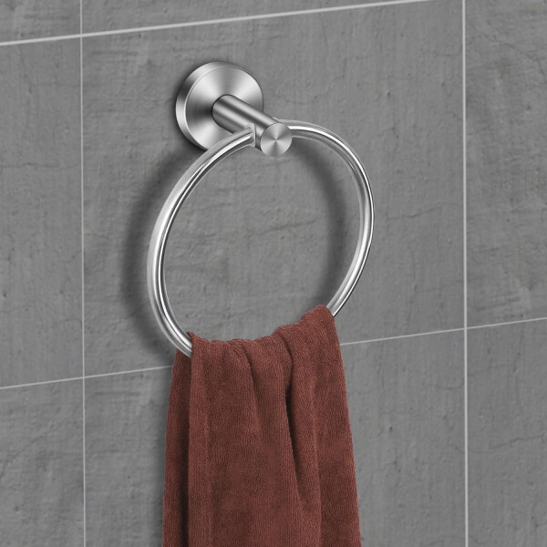 Set De Accesorios Para Baño Juego 5 Piezas Acero Inoxidable IMBACK Color Plateado Set De Accesorios Para Baño Juego 5 Piezas Acero Inoxidable IMBACK Color Plateado