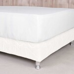 Sábana ajustable 120 hilos Color Blanco King