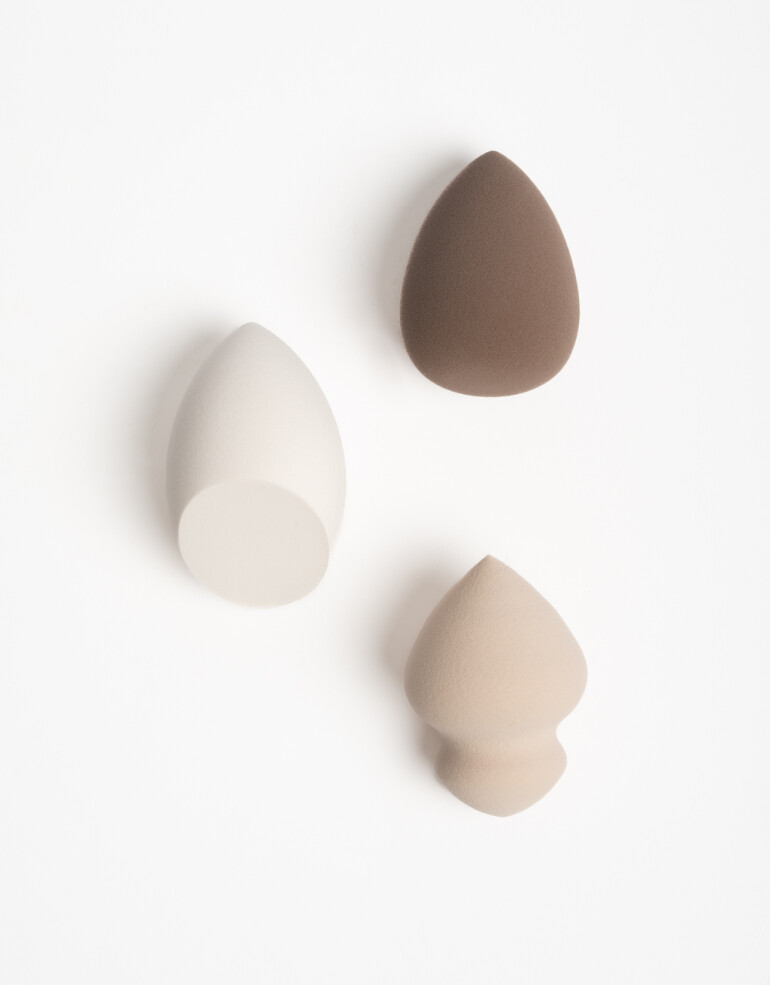 Brochas y Aplicadores Esponjas Set De Esponjas De Maquillaje - Combinacion Multicolor