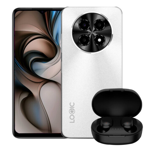 Logic L66f 10 + 4gb Ram 128gb 4g + Auriculares BLANCO