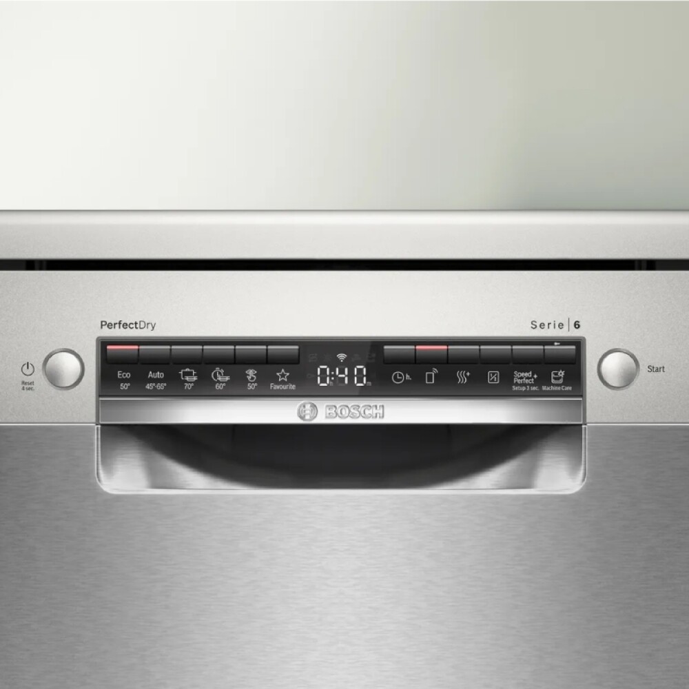 Lavavajillas Inox Bosch 14 Servicios SMS6ZCI10E CON ZEOLITAS acero inoxidable