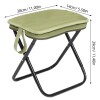 Asiento Plegable Portátil Tipo Cartera – Camping, Pesca, Picnic VERDE