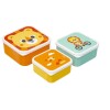 Set x3 tupper animales BUBA leon bubazoo