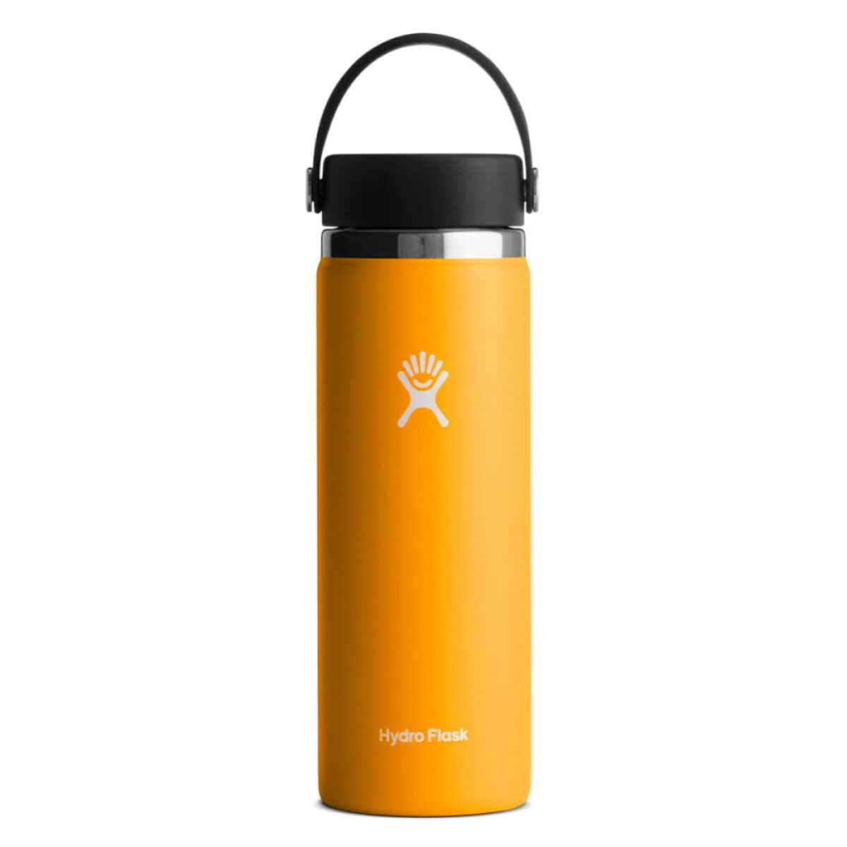 Botella Hydro Flask 20 Oz Wide Flex Cap - Amarillo 