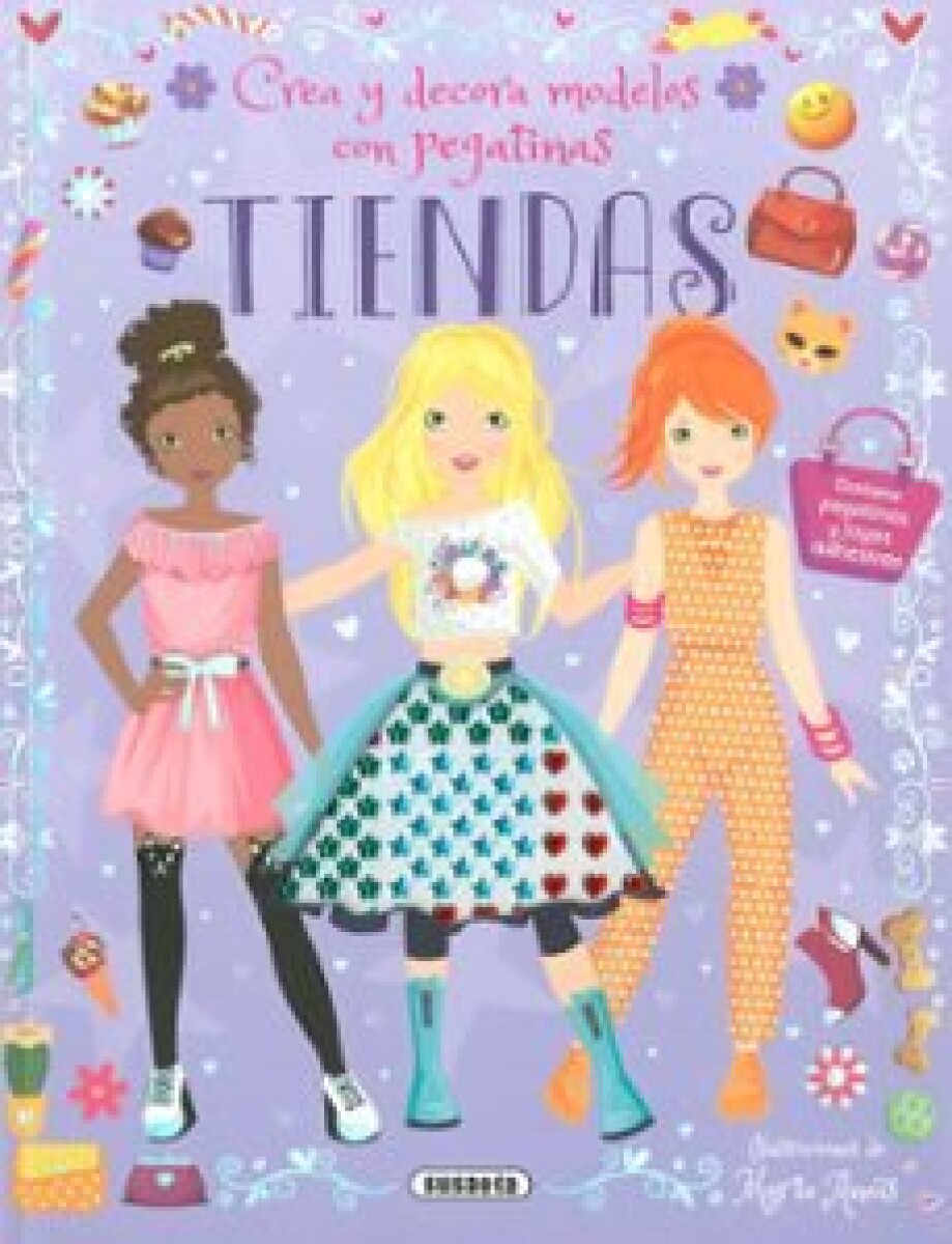 CREA Y DECORA MODELOS CON PEGATINAS - TIENDAS 