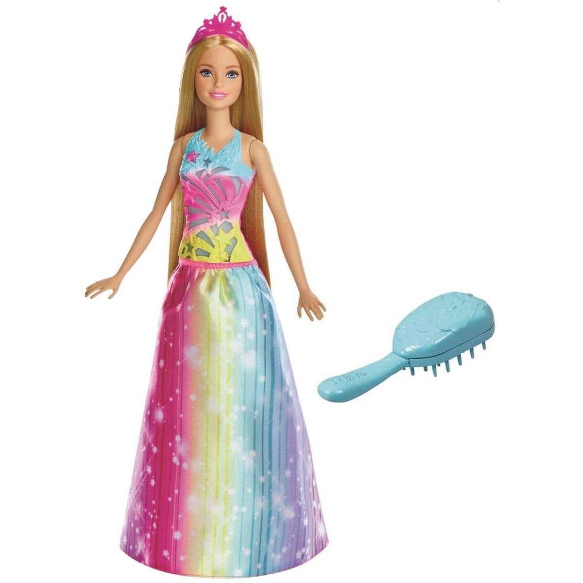 Barbie Dreamtopia Peina y Brilla 