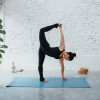 Yoga Mat Sukha Superior 3mm Logo Azul