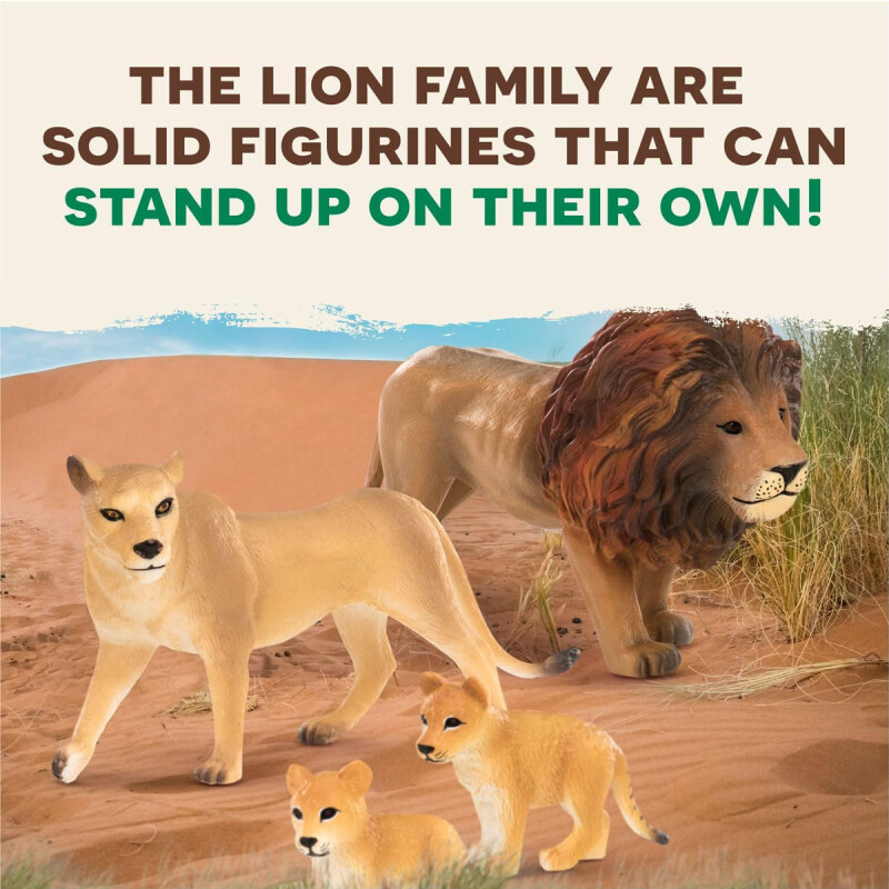 Familia de Leones Terra by Battat Familia de Leones Terra by Battat