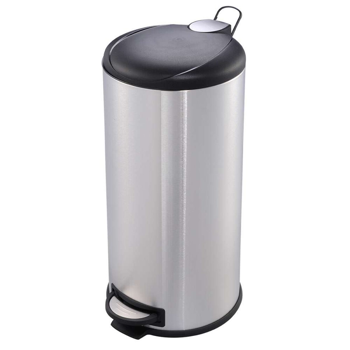 Papelera Acero 30L C/Pedal - 38X31/H65Cm 