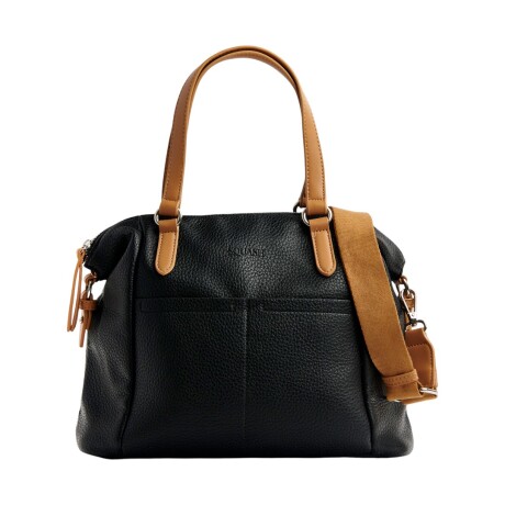 Cartera con 2 bolsillos Negro.