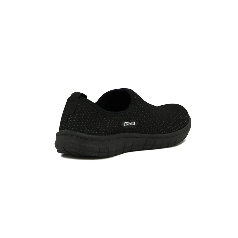 Zapatilla Elastizada Mujer Actvitta Negro
