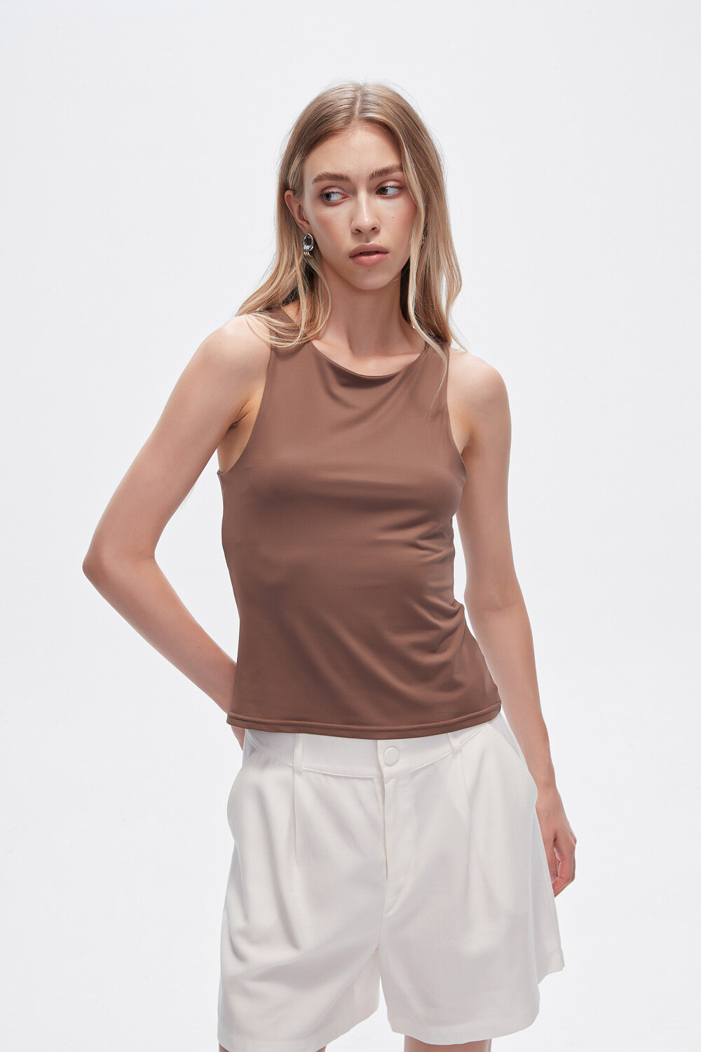 Musculosa Onesti Taupe / Mink / Vison