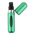 Mini Botella Atomizadora Perfume Portátil Recargable Variante Color Verde