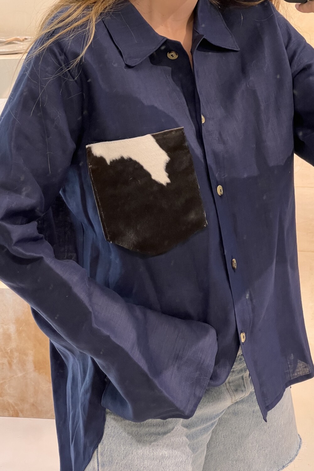 Pocket Shirt Azul