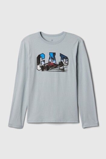 Remera Gráfico Manga Larga Niño High Rise 15-4101 Tcx