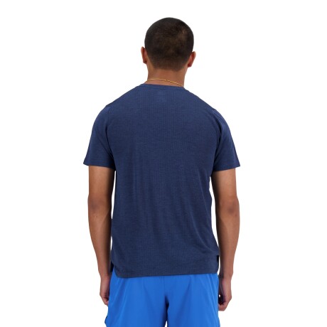 Remera New Balance de Hombre - ATHLETICS RUN - MT41253NNH BLUE