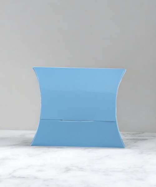 Estuche pillow eco 7x8 cm CELESTE