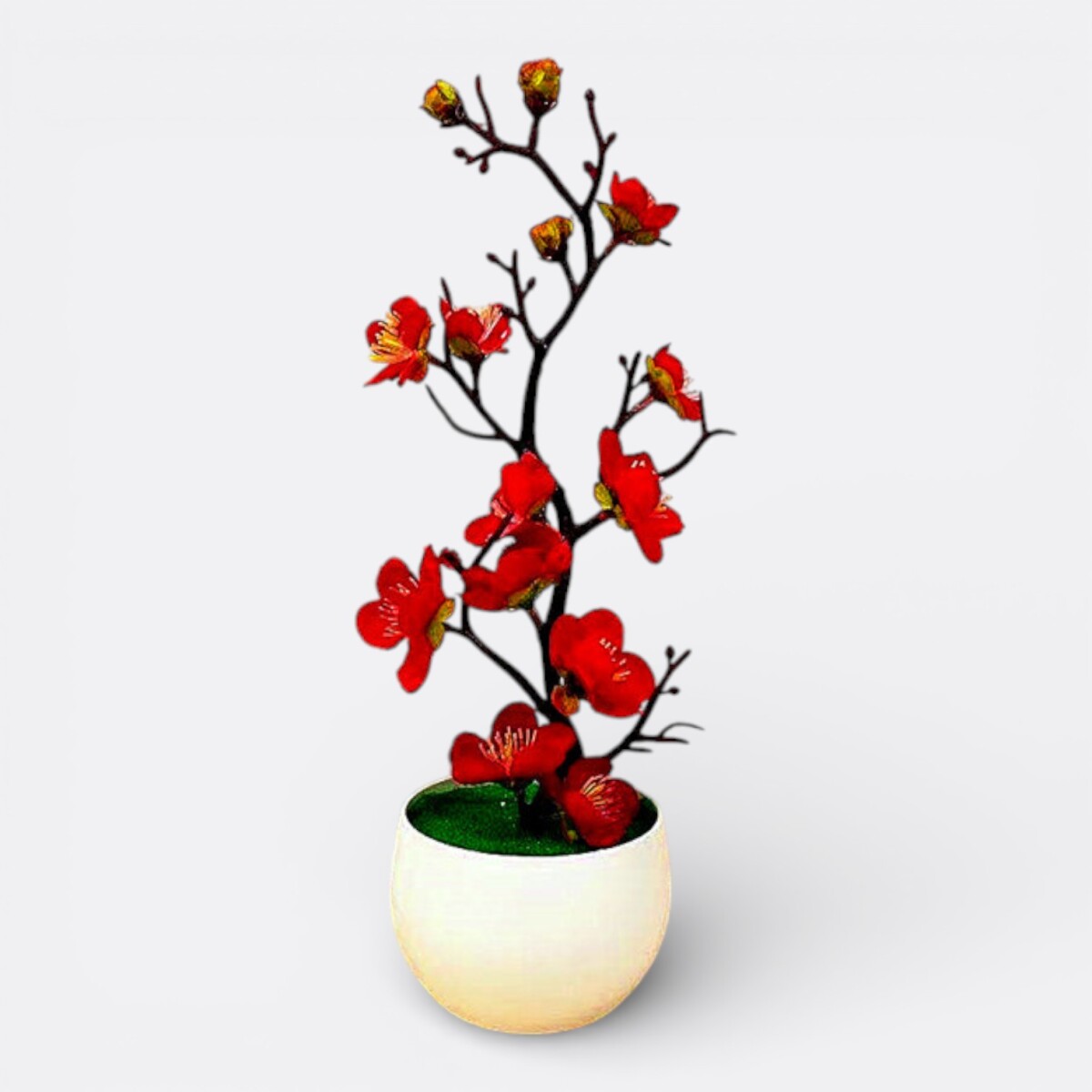 Cerezo Artificial Maceta Chico - Rojo 