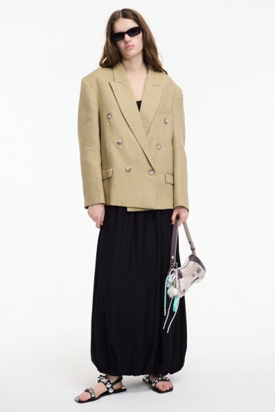 Blazer con botones Beige