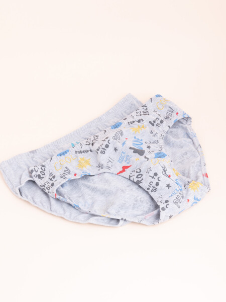 Pack x 2 slip estampa Rock