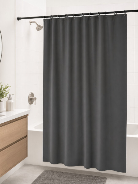 CORTINA PEVA GRIS