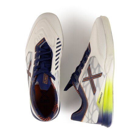 Championes Munich de Hombre RONDO 26 4770026 WHITE/GREEN/BLUE