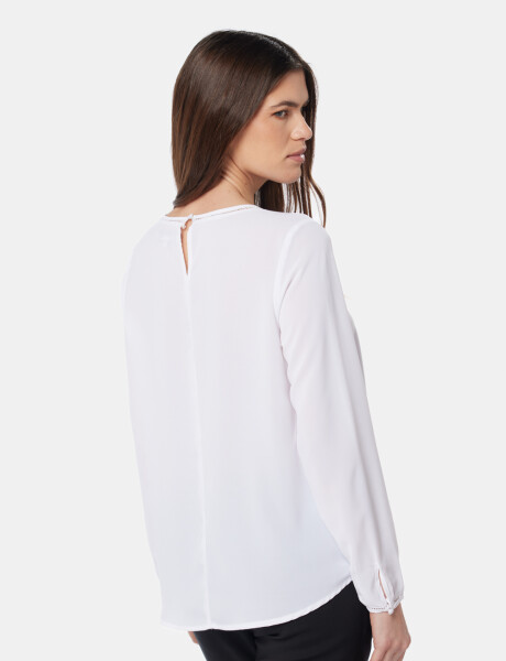 BLUSA CLÁSICA Blanco